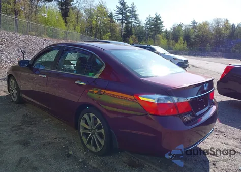 2013 Honda Accord Sport from USA, damaged, VIN 1HGCR2F56DA150939